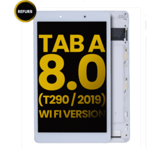 LCD SAMSUNG TAB A 8.0" (2019) (T290) With frame (OEM) white