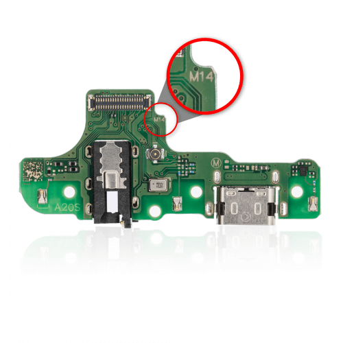 CHARGING PORT WITH BOARD COMPATIBLE FOR SAMSUNG GALAXY A20S (A207M / 2019) CHARGING PORT WITH BOARD COMPATIBLE FOR SAMSUNG GALAXY A20S (A207M / 2019)