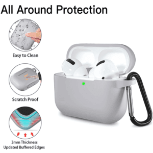 Case Silicon For Airpods Pro - Gray