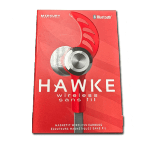 Merkury Innovations Bluetooth Wireless Headphones -Red