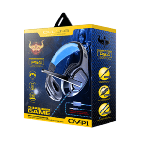 Gaming Headphones - Black + BLUE