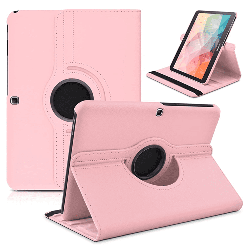 360 Leather Case Samsung Tab 4 10.1 inch 2014 (T530/T531/T535/T537) - Pink 360 Leather Case Samsung Tab 4 10.1 inch 2014 (T530/T531/T535/T537) - Pink