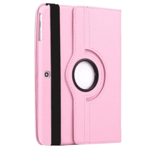 Leather Protective Cover 360 Degree Stand, Tab 3 P5200 P5220 P5210 10.1 inch - Pink