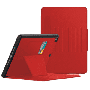 Case with Pencil Holder for Apple iPad 10.2 (7/8 Gen) - RED