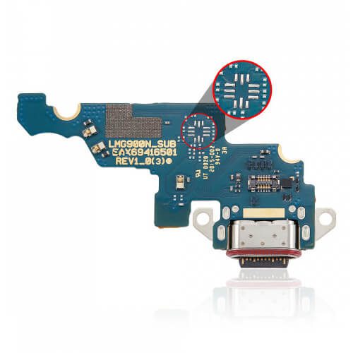 CHARGING PORT WITH BOARD COMPATIBLE FOR LG VELVET (INTERNATIONAL VERSION) CHARGING PORT WITH BOARD COMPATIBLE FOR LG VELVET (INTERNATIONAL VERSION)