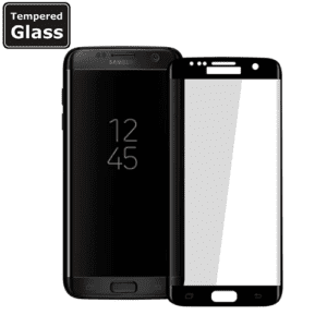 Samsung Galaxy S6 Edge Plus - 3D Tempered Glass Screen Protector - Black
