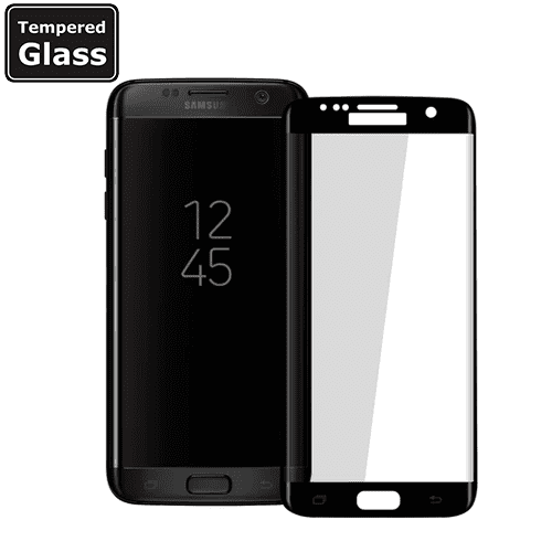 Samsung Galaxy S6 Edge Plus - 3D Tempered Glass Screen Protector - Black Samsung Galaxy S6 Edge Plus - 3D Tempered Glass Screen Protector - Black