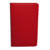 Apple iPad Mini 4 - Grid Plaid Pattern 360° Tablet Case - RED