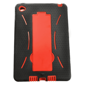Case Protection with stand for Ipad Mini 4 - Black / Red