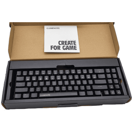 Gamenote Mechanical Gaming Keyboard Wired Type-C - Black Gamenote Mechanical Gaming Keyboard Wired Type-C - Black