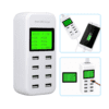 8-Port Smart Multi USB AC Wall Charger Hub Smart Fast Wall Charging Station LCD Display