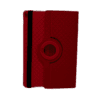 Apple iPad Pro 10.5 - Grid Plaid Pattern 360° Tablet Case - RED