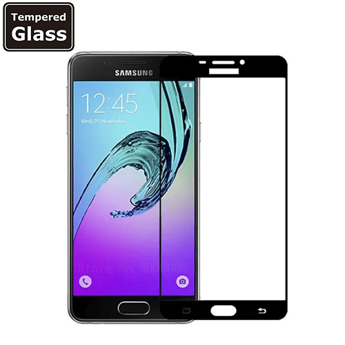 Tempered Glass Screen Protector for Samsung Galaxy A5 - Black Tempered Glass Screen Protector for Samsung Galaxy A5 - Black