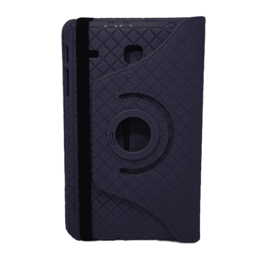 vbwr Samsung Galaxy Tab S2 8" (T715) - Grid Plaid Pattern 360° Tablet Case - Black