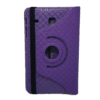 Samsung Galaxy Tab S2 9.7" (T815) - Grid Plaid Pattern 360° Tablet Case - Purple