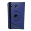 Samsung Galaxy Tab S2 9.7" (T815) - Grid Plaid Pattern 360° Tablet Case - Dark Blue