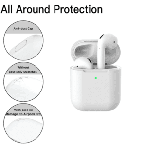 Case Silicon for Airpods 1-2 - White