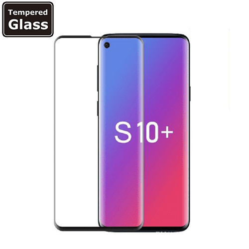Samsung Galaxy S10 Plus - 3D Tempered Glass Screen Protector Samsung Galaxy S10 Plus - 3D Tempered Glass Screen Protector