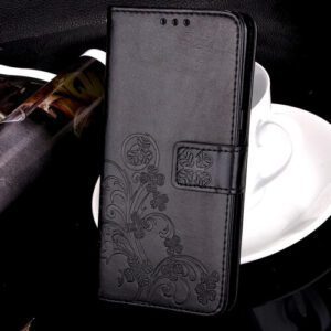 Leather Wallet Stand Function Case For Google Pixel 3 - Black