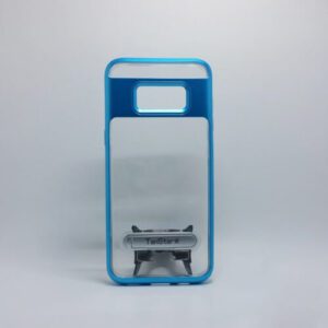 TanStar Aluminum Bumper Frame Case with Kickstand Samsung Galaxy S8 - Blue