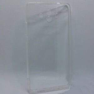 Silicone Phone Case With Dust Plug Huawei Mate 10 - Clear