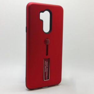 Case with Kickstand Color LG G7 - RED