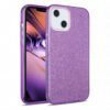 3-in-1 Glitter for Apple iPhone 13 (6.1) - Purple