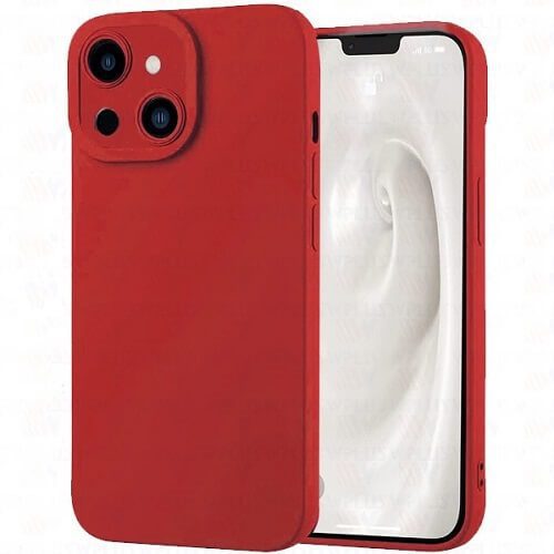 Matt TPU for Apple iPhone 14 (6.1) - RED Matt TPU for Apple iPhone 14 (6.1) - RED