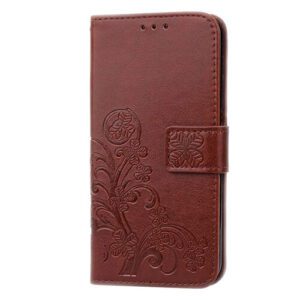Leather Wallet Stand Function Case For Google Pixel 3 XL - Brown