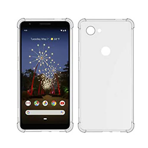 Silicone Phone Case Google Pixel 3a XL - Clear Silicone Phone Case Google Pixel 3a XL - Clear