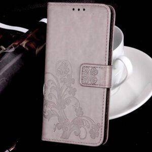 Leather Wallet Stand Function Case For Google Pixel 3 XL - Gray