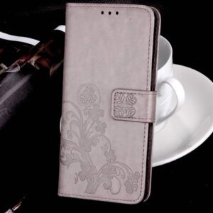 Leather Wallet Stand Function Case For Google Pixel 3 - Gray