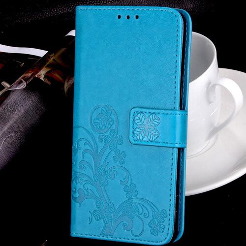 Leather Wallet Stand Function Case For Google Pixel 3 - Blue Leather Wallet Stand Function Case For Google Pixel 3 - Blue