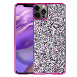 Rhinestone for Apple iPhone 11 (6.1) - Hot Pink