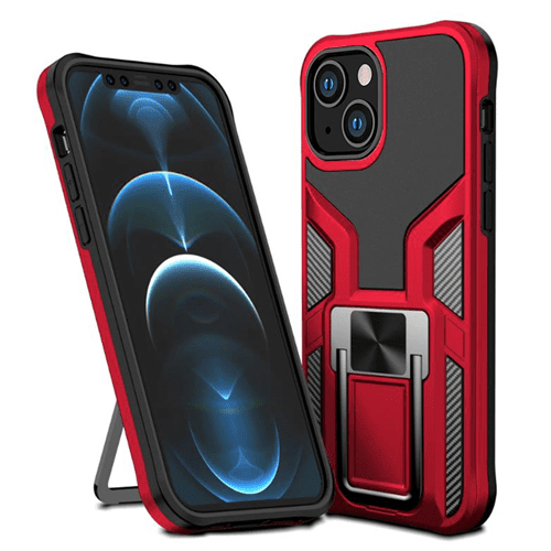Warrior Ring for Apple IPhone 13 mini (6.1) - RED Warrior Ring for Apple IPhone 13 mini (6.1) - RED