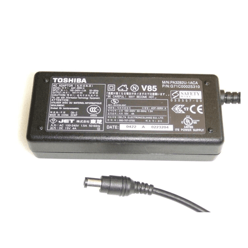 Toshiba Satellite A10 A15 A50 A55 Genuine AC Power Supply Charger Adapter 60W Toshiba Satellite A10 A15 A50 A55 Genuine AC Power Supply Charger Adapter 60W