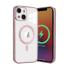 MagSafe Luxury Electroplated Case for Apple iPhone 14 Plus (6.7) - Rose Gold