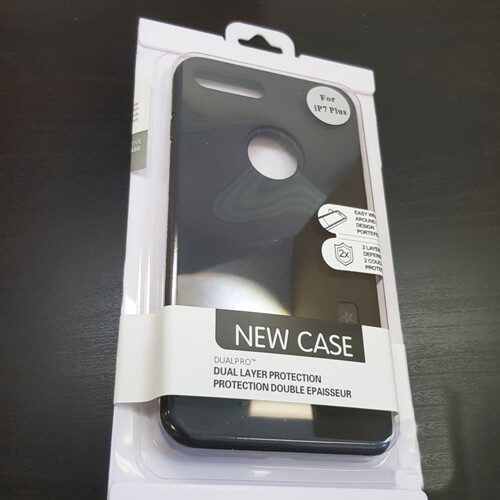 TanStar Slim Sleek Dual-Layered Case Apple iPhone 7 Plus / 8 Plus - Black TanStar Slim Sleek Dual-Layered Case Apple iPhone 7 Plus / 8 Plus - Black