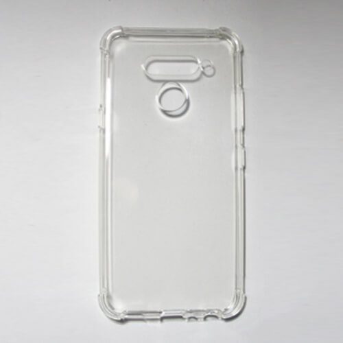 Reinforced Corners Silicone Phone Case LG Q60 - Clear Reinforced Corners Silicone Phone Case LG Q60 - Clear