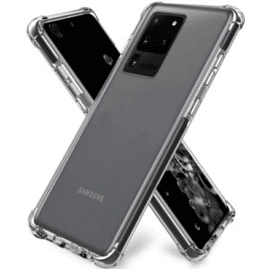 Reinforced Silicone Corners Phone Case Samsung Galaxy S20 Ultra - Clear