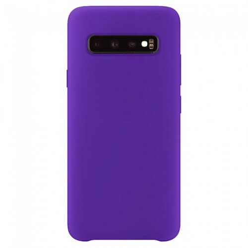 Case Silicon For Samsung S10 P - Purple