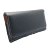 360 Horizontal Leather Belt Clip Pouch Holster Case 5 - Black