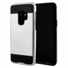 Hybrid Protective Shockproof Rubber Hard Case Cover For LG G7 - Silver