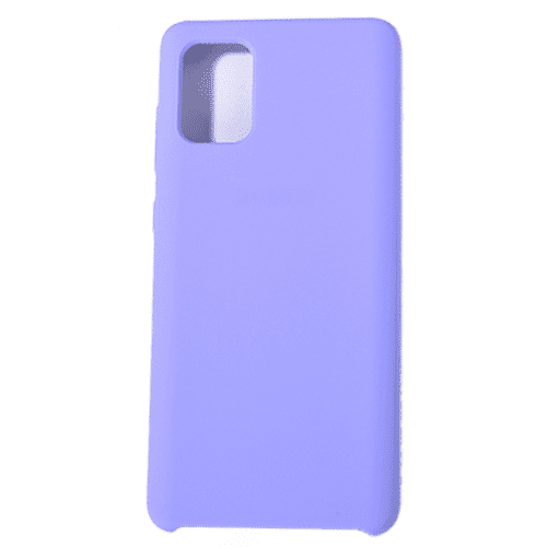 Silicone Case Original Soft-Touch Silky Cover Housing For Samsung S20 Plus - Light Purple Silicone Case Original Soft-Touch Silky Cover Housing For Samsung S20 Plus - Light Purple