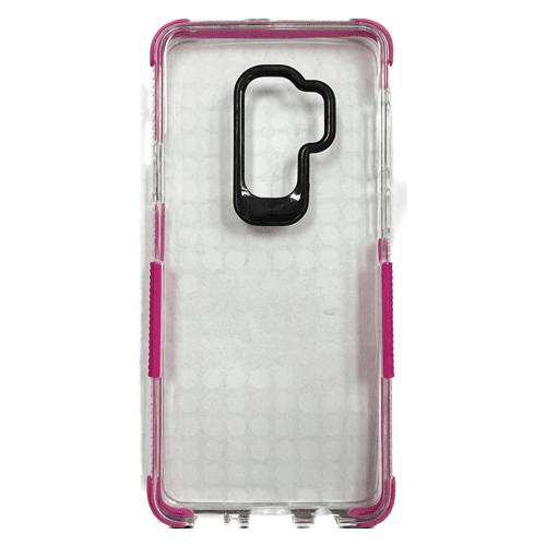 Protective Case for Galaxy S9 - Clear / Hot Pink Protective Case for Galaxy S9 - Clear / Hot Pink