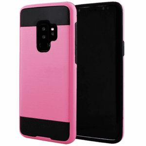 Hybrid Protective Shockproof Rubber Hard Case Cover For LG G7 - Pink