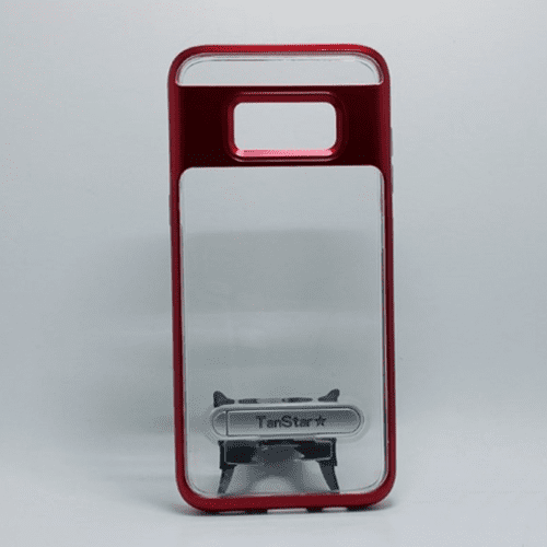 TanStar Aluminum Bumper Frame Case with Kickstand For Samsung Galaxy S8 Plus - RED TanStar Aluminum Bumper Frame Case with Kickstand For Samsung Galaxy S8 Plus - RED