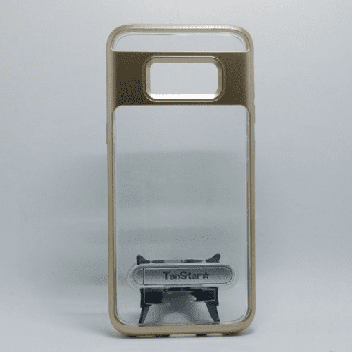 TanStar Aluminum Bumper Frame Case with Kickstand For Samsung Galaxy S8 Plus - Gold TanStar Aluminum Bumper Frame Case with Kickstand For Samsung Galaxy S8 Plus - Gold