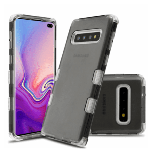 Hard Hybrid Armor Impact Case Transparent Smoke for Samsung Galaxy S10 Plus