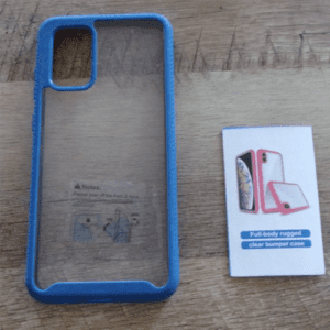 Case Fully Body Rugged For Samsung S20 FE - Clear/Blue